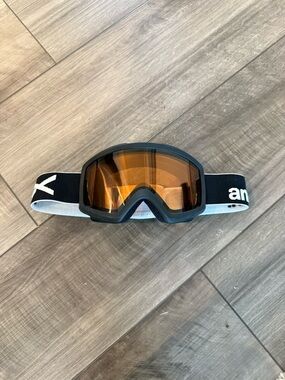 Anon Helix 2.0 Black Ski/Snow Goggles with Amber Lens